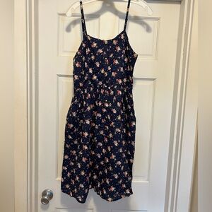 Floral Print Sleeveless Dress- Size M